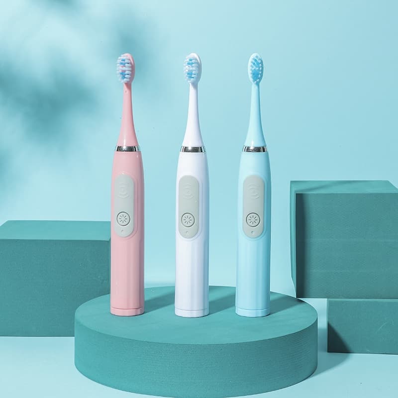 Escova De Dentes Oral Elétrica Com 2 Cabeças De Ultrassônicas Totalmente Automáticas/Cuidados Orais