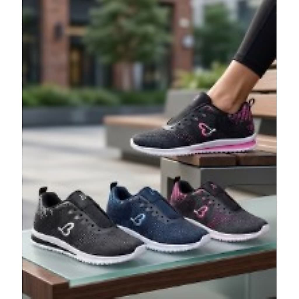 Tênis Feminino Le Belle Confortável Leve Calce Fácil Sem Cadarço - 55% Off