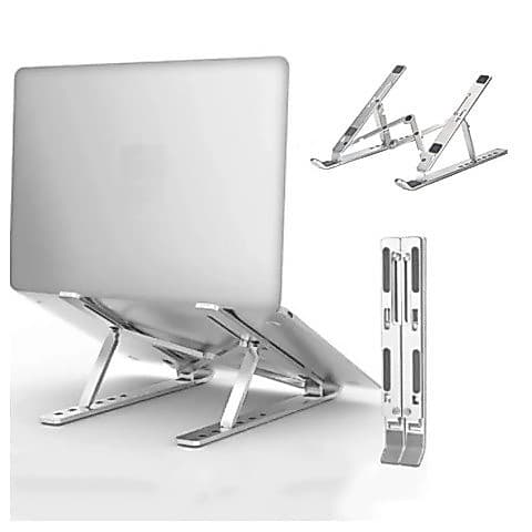 Laptop Suporte Base Notebook Tablet Alumínio Dobrável Portátil