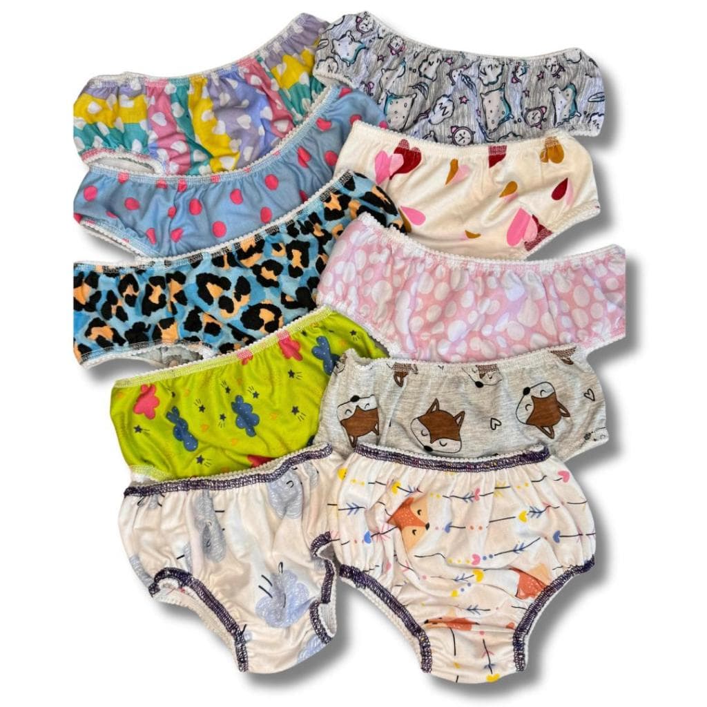 kit com 10 Calcinha infantil Kids