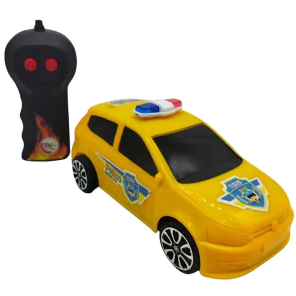 Carrinho De Controle Remoto Police Car Color