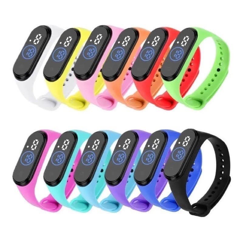 KIT Com 5-20 Relógios M4 Revenda Atacado Digital Aprova Agua Led