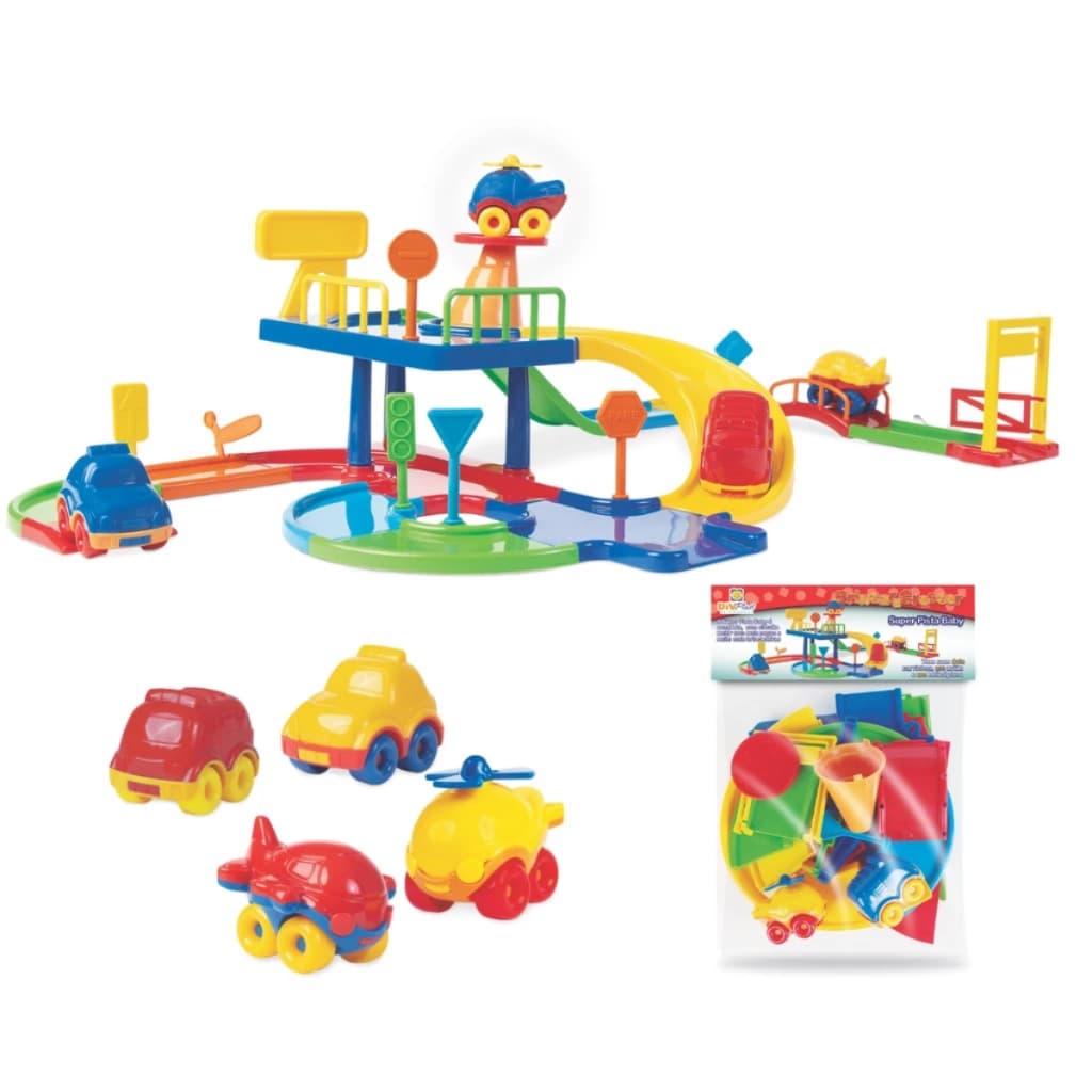 Super Pista Baby Compatíveis com carrinhos Hot Wheels