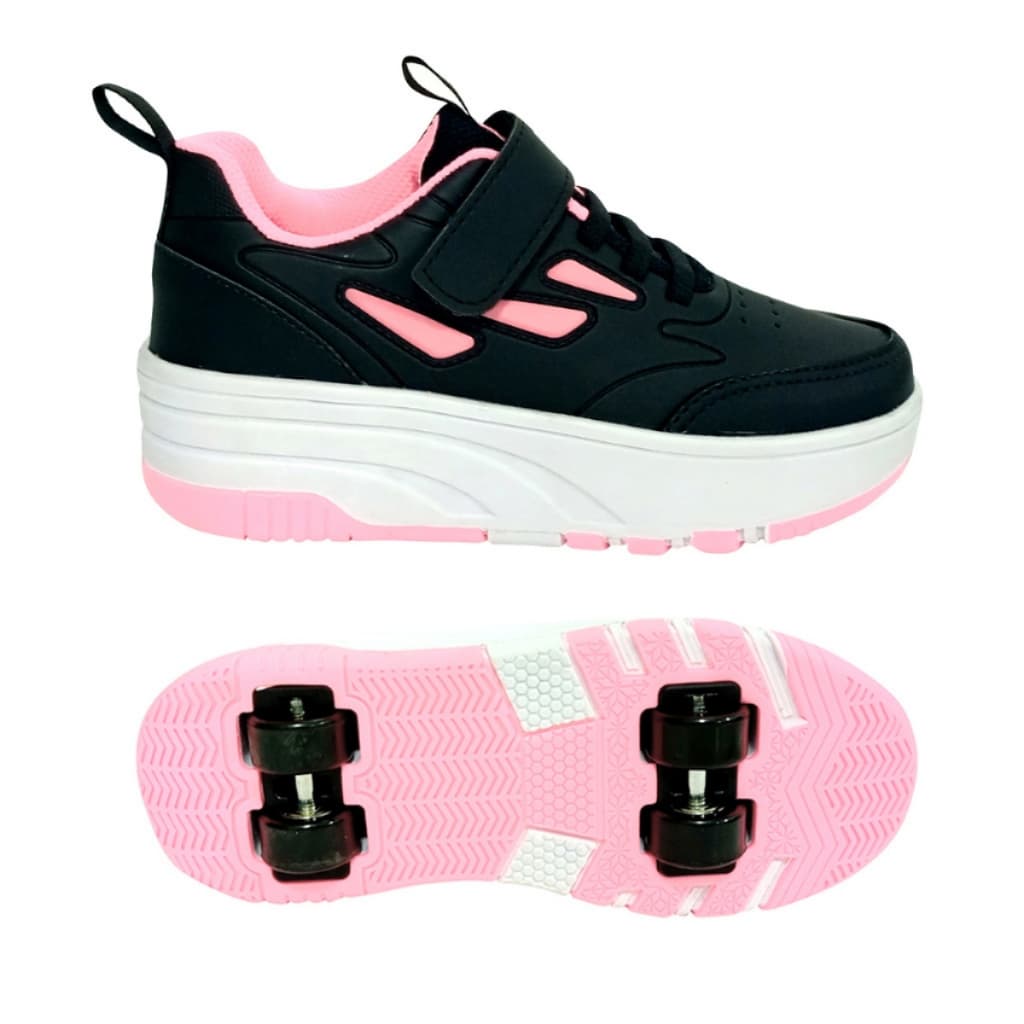 Tenis Infantil Box200 Skate Rodinha Calce Facil