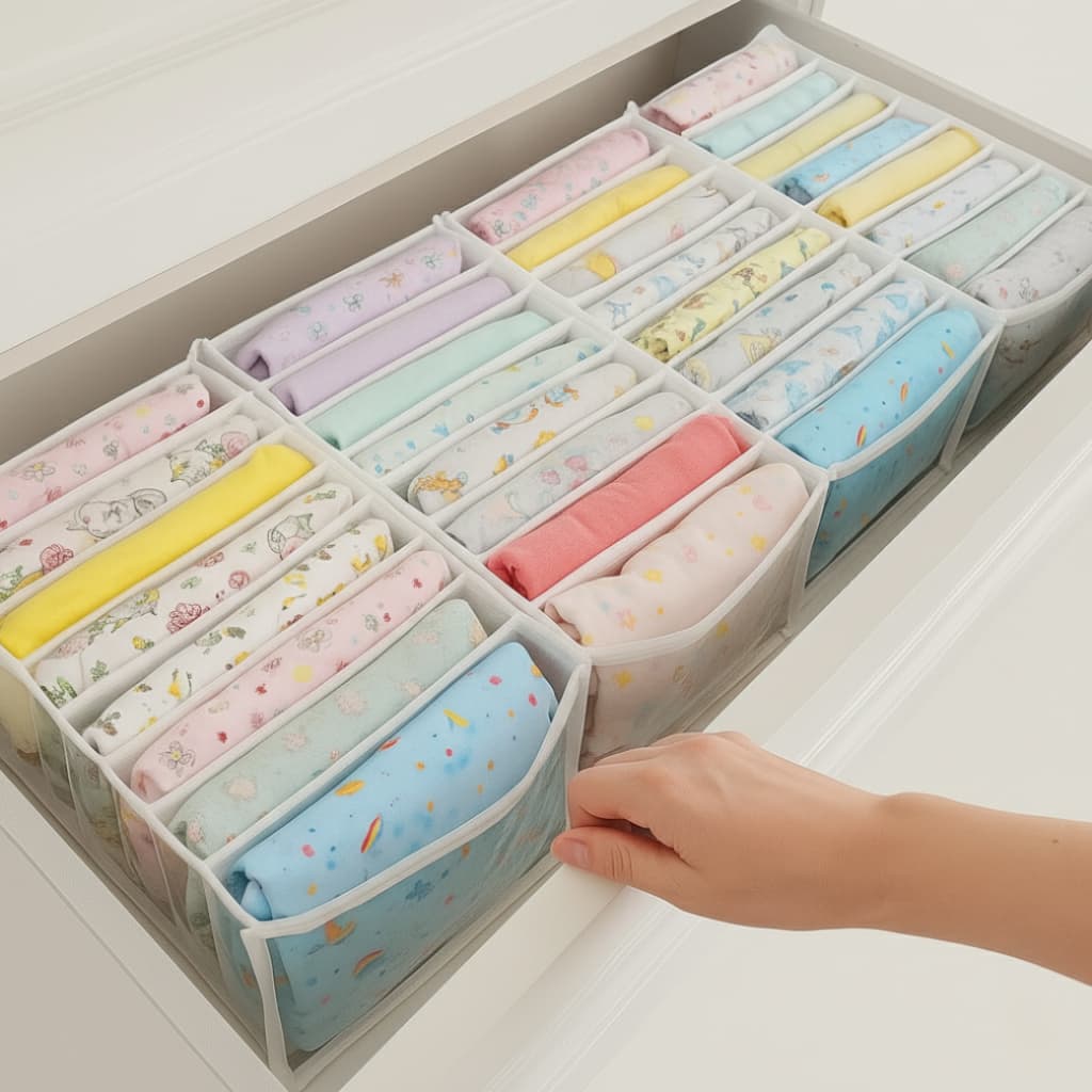 Kit Colmeia Organizadora de gavetas/Guarda Roupa P, M, G e GG - Maison Plus