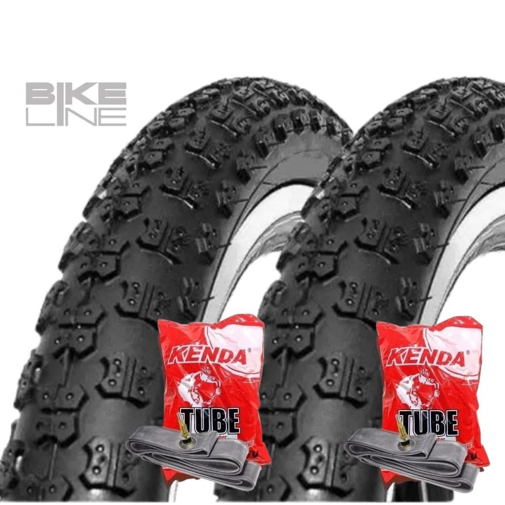 Pneu Aro 20x1.75 KENDA Bicicleta Bike Infantil + Camara de Ar Original Kenda