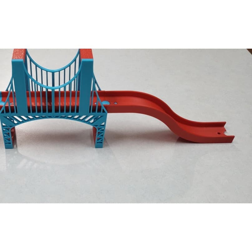 Rampa - -Compatível com Pista Hot Wheels - Várias Cores - Impressão 3D