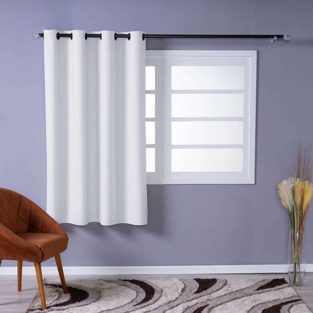 Cortina Blackout PVC 1,10m x 1,30m Corta 100% a Luz