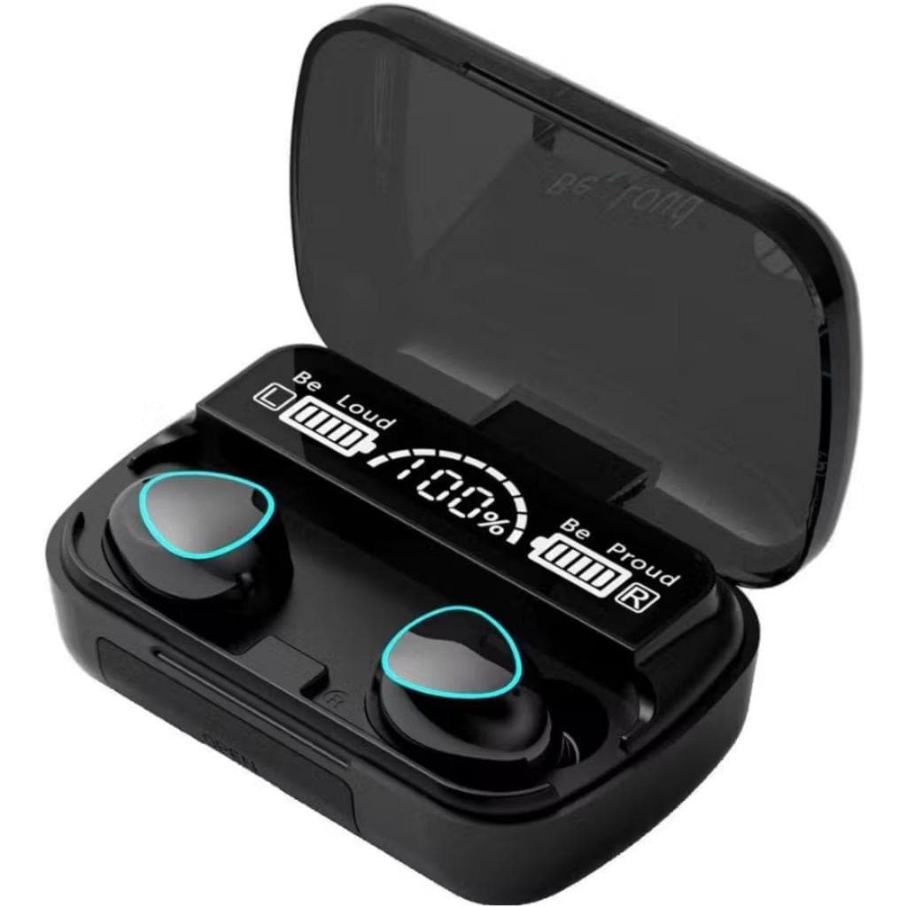 Fone Ouvido Bluetooth 5.3 Tws M10 resistente a agua Microfone-Powerbank