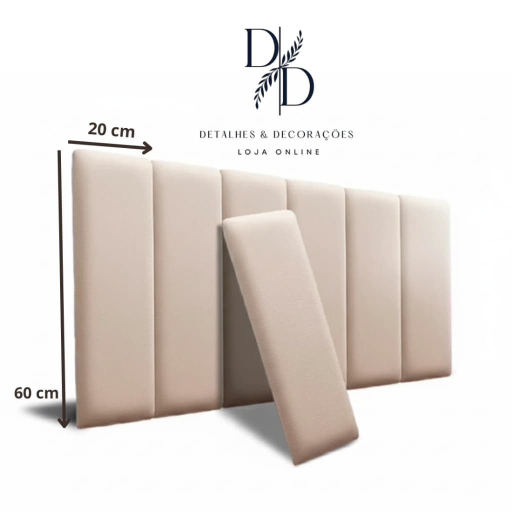 Cabeceira de Cama Box Completa 60X20 - Para Cama de Solteiro Casal Queen e King -!!!