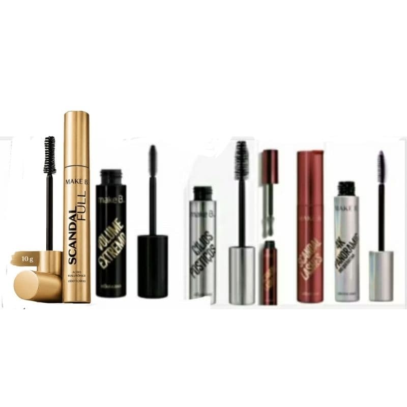 o boticario ou EUDORA MAKE B SCANDAL LASHES POSTICOS rimel mascara cilios