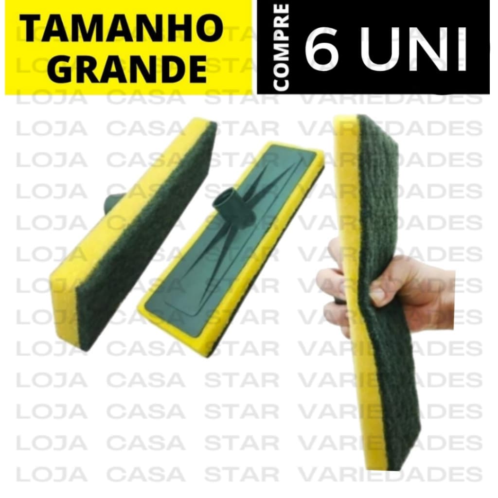 kit lava azulejo esfregão rodo abrasivo esponja piso esfregao limpeza pesada rodo esfregões limpa chão