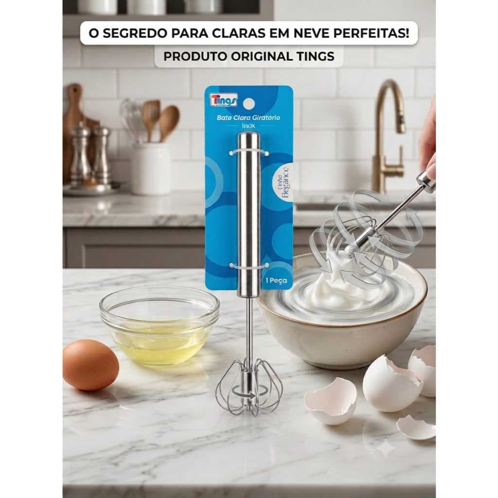 Misturador Manual Fue Mixer Batedor Clara Ovos Bebidas Feito em Aço Inoxidável Utensílio de Cozinha