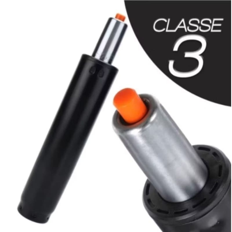 Pistão a Gás Universal Classe 3 para Cadeira de Escritório/Gamer até 150kg
