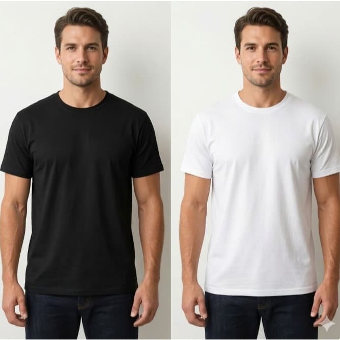 Camiseta Algodão Lisa Basica Varias Cores