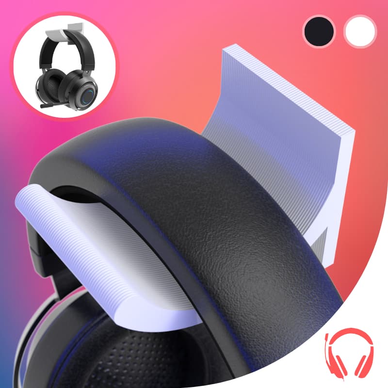 Suporte de Parede para Headset Gamer Headphone Fone De Ouvido Parede Gancho