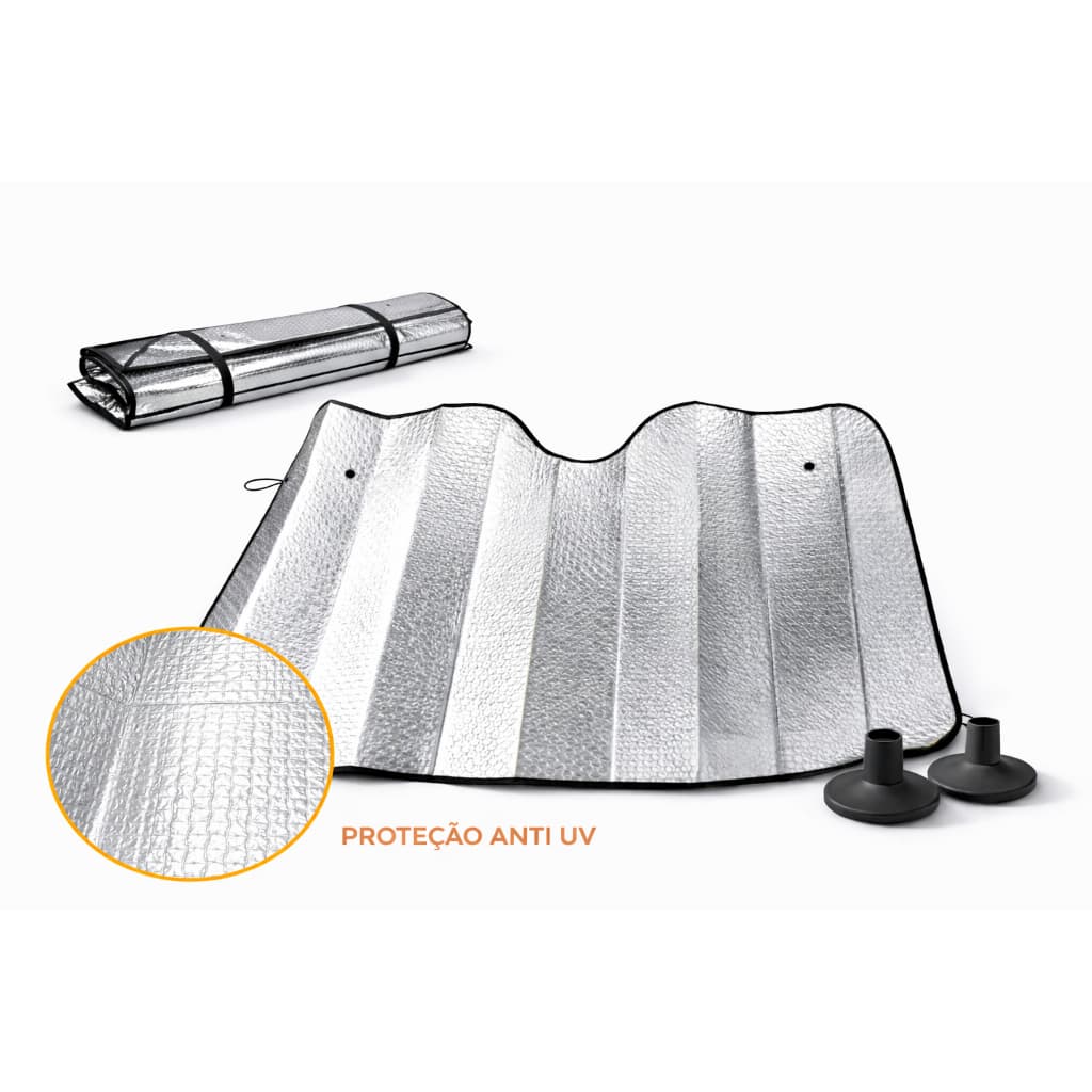 Tapa Corta Para Quebra Sol Protetor Solar Parabrisa Proteção Uv Resistente Laminado Painel Carro