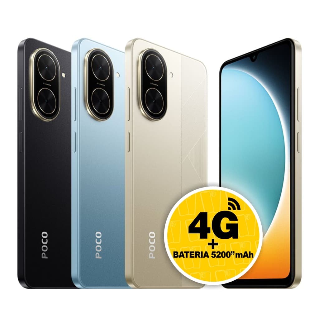 Celular Smartphone Xiaomi Poco C71 128GB/4GB / 64GB/3GB Dual Sim Global — imagem 2