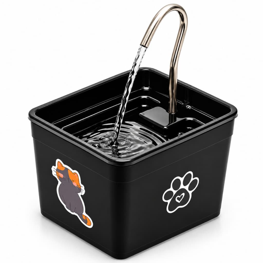 Bebedouro Gato Automático Fonte de Água para Gatos Silencioso e Econômico