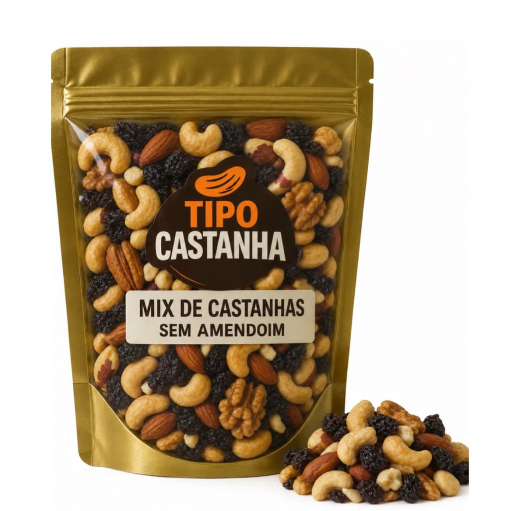 Mix De Nuts Sem Amendoim