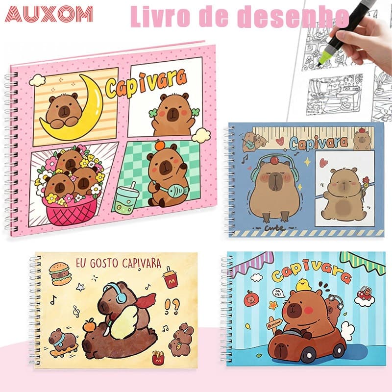 Livro de Colorir Artístico com 50 Folhas para Criatividade e Momentos de Lazer