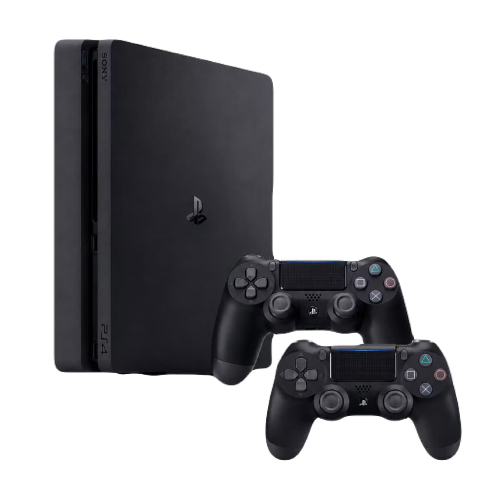 Ps4 slim de 1tb ou 500gb + 2 ou 1 Controles