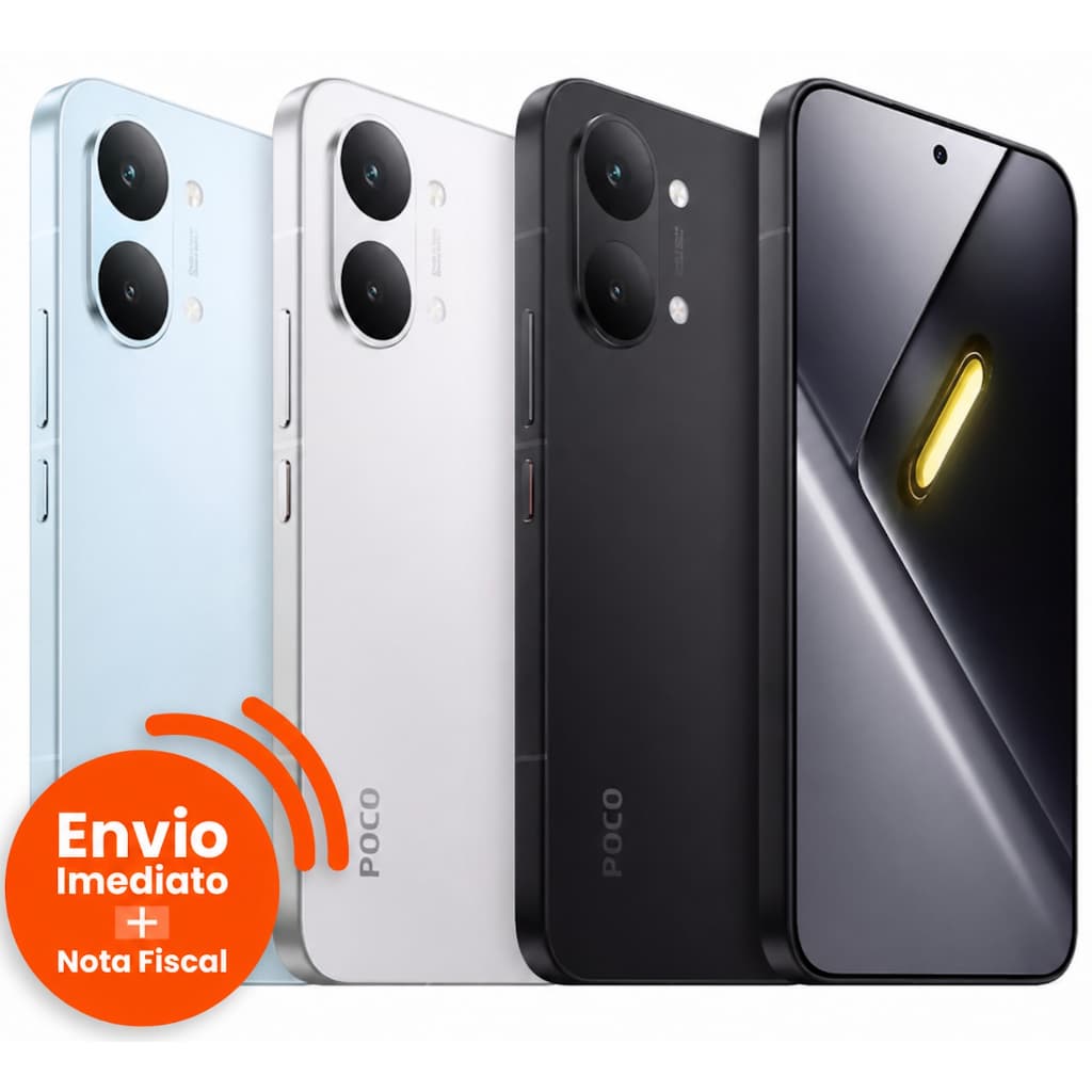 Celular Xiaomi Poco X8 Pro 512GB / 256GB 5G NFC Versão Global Original e Com NF