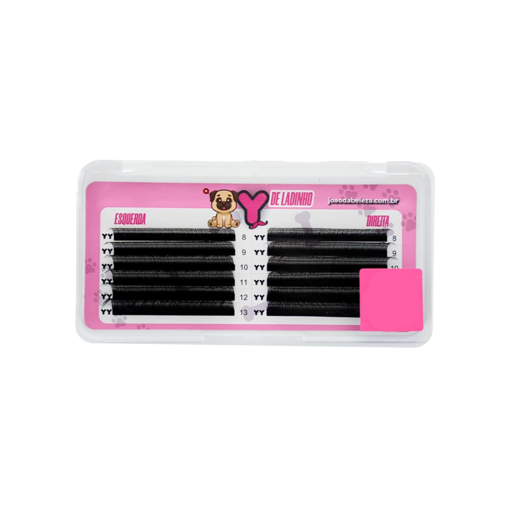 Cilios Posticos Ladin Yy Curvatura Cc 007 Mix 8 Ao 13 Mm