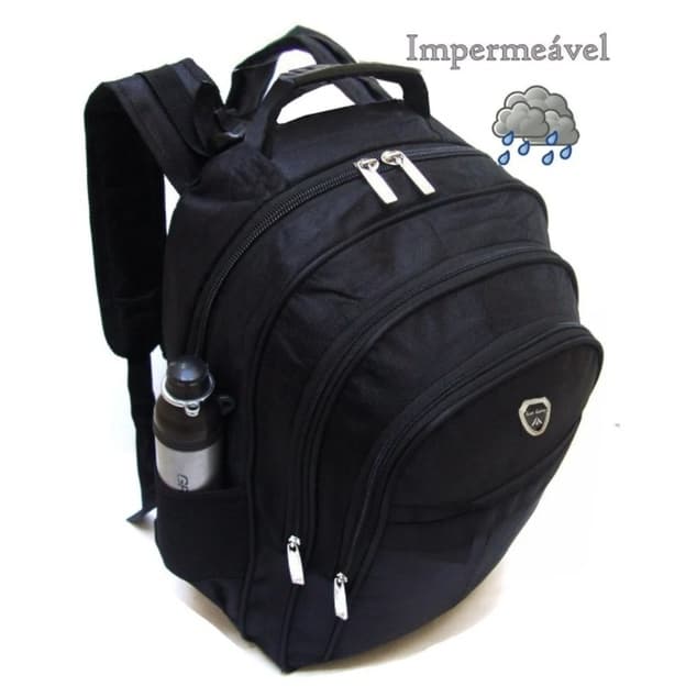 Mochila Masculina Feminina Escolar Bolsa Impermeável Oferta