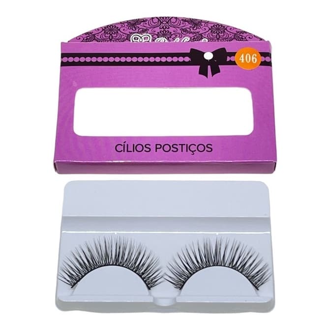 Par Cilios Posticos Volumosos Naturais Cilio Postico Natural Volumoso