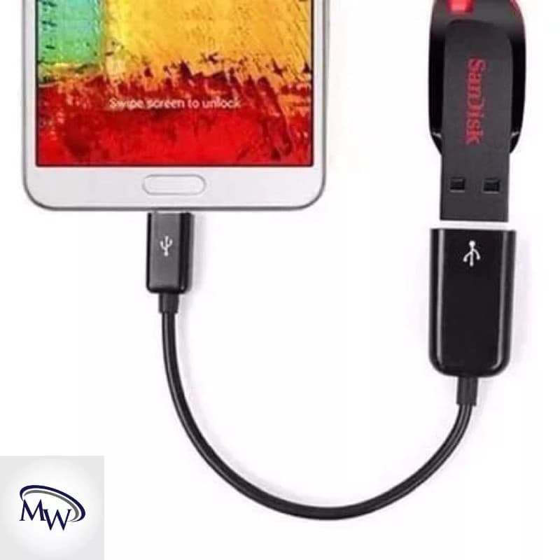 Cabo Otg Tipo C 3.0 Para Pendrive Usb Fêmea transferência dados Celular Smatphone