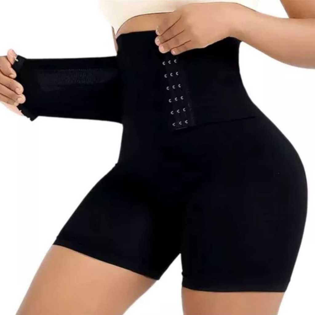 Shorts Modelador Levanta Bumbum Afina Cintura Modeladora Empina Diminui Medidas Super Confortável Premium