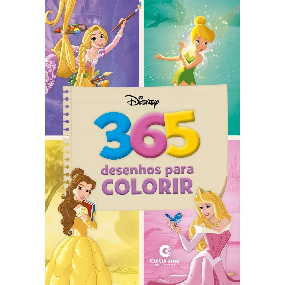 365 Desenhos Para Colorir Princesas