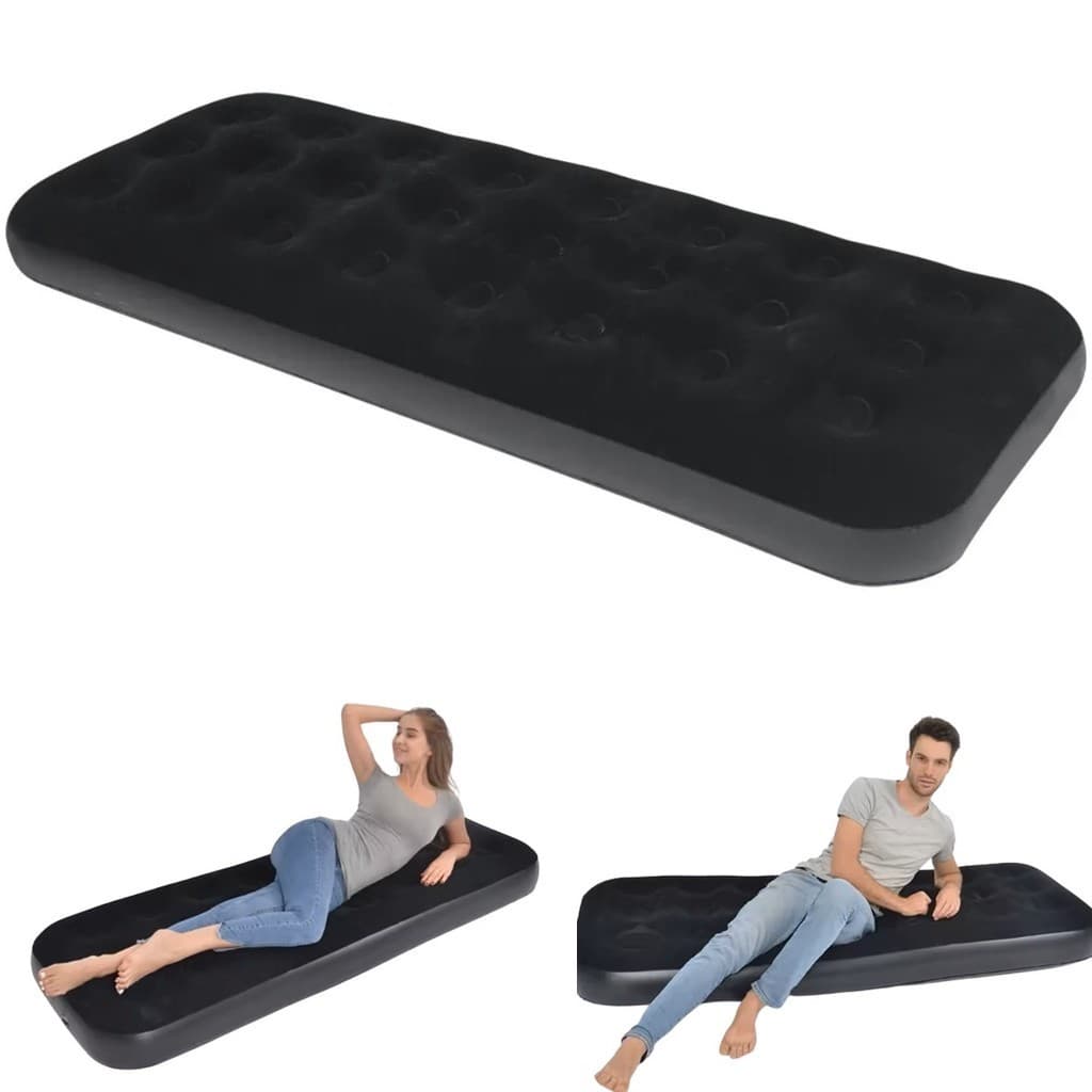 Colchão Inflável Solteiro Linha Premium Confortavel 150kg