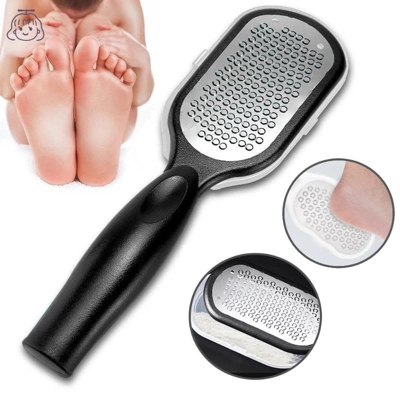 Removedor Profissional De Calos De Aço Inoxidável, Raspador / Lixa De Pés Ferramentas De Pedicure
