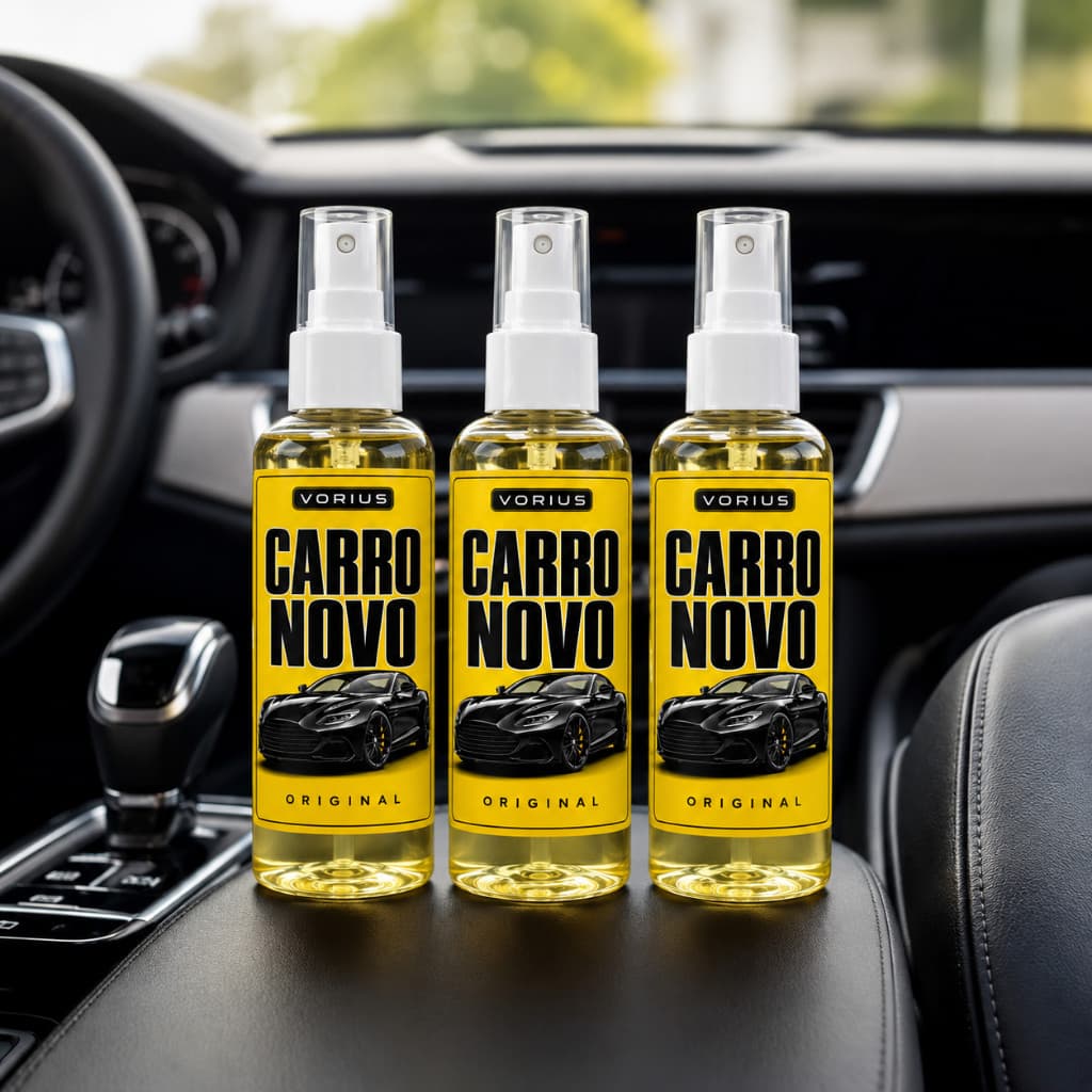 Aromatizante de Carro Novo Spray Perfume Para Carro Cheirinho de Concessionária