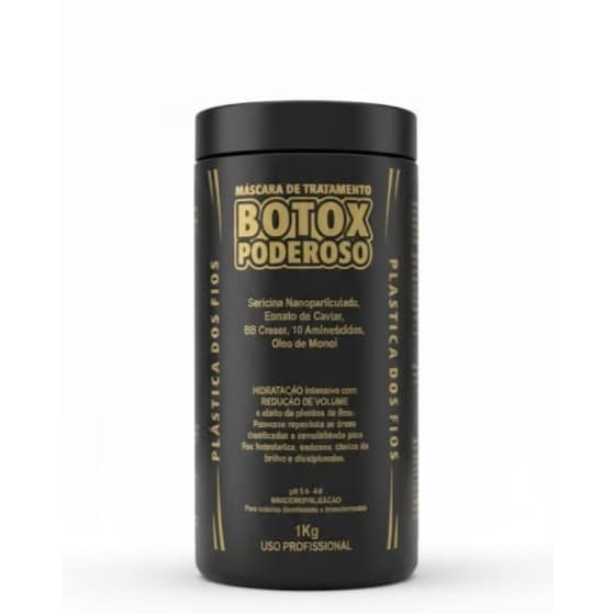 Botox capilar Poderoso Alisa e Reconstroi | reduz volume 1KG