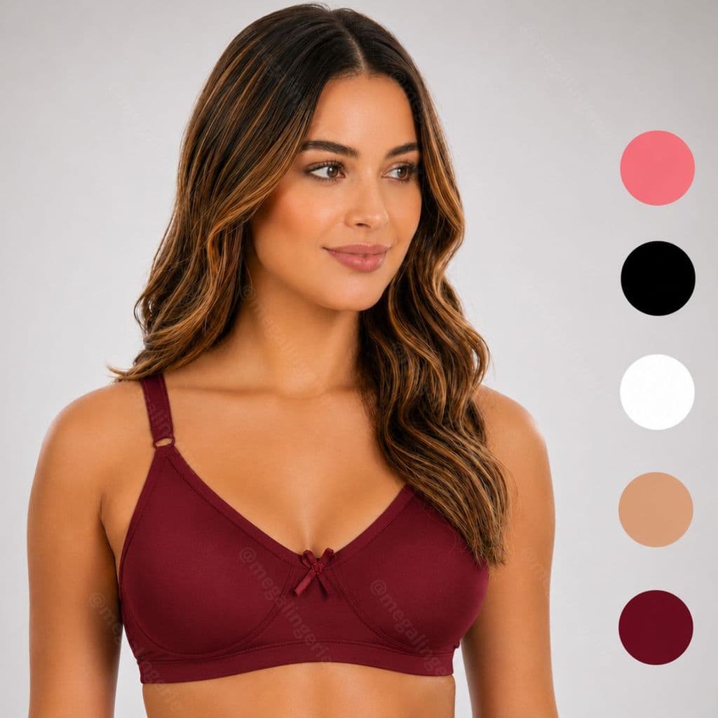 Sutiã Original e PLUS Size Sem Bojo Reforçado de Sustentação - Sutia O/P