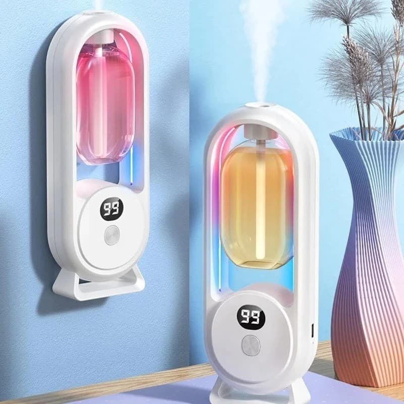 Difusor de Aroma Sem Fio de Parede | Umidificador e Desodorizador de Ambientes GBXXJ