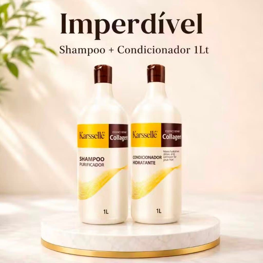 Kit Shampoo 1L + Condicionador 1L