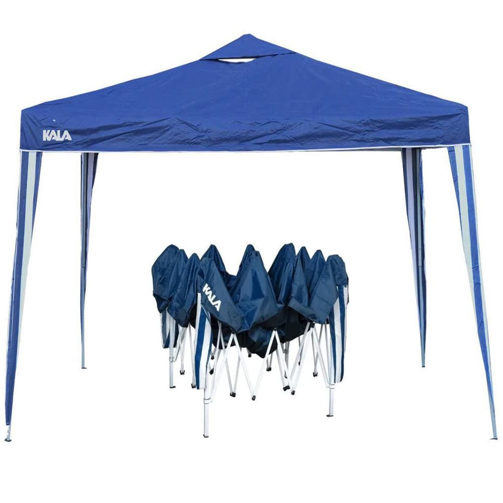 Tenda 3X3M GRANDE Cabana Gazebo Alumínio Dobrável Bolsa Transporte Praia 3x3x2,5m