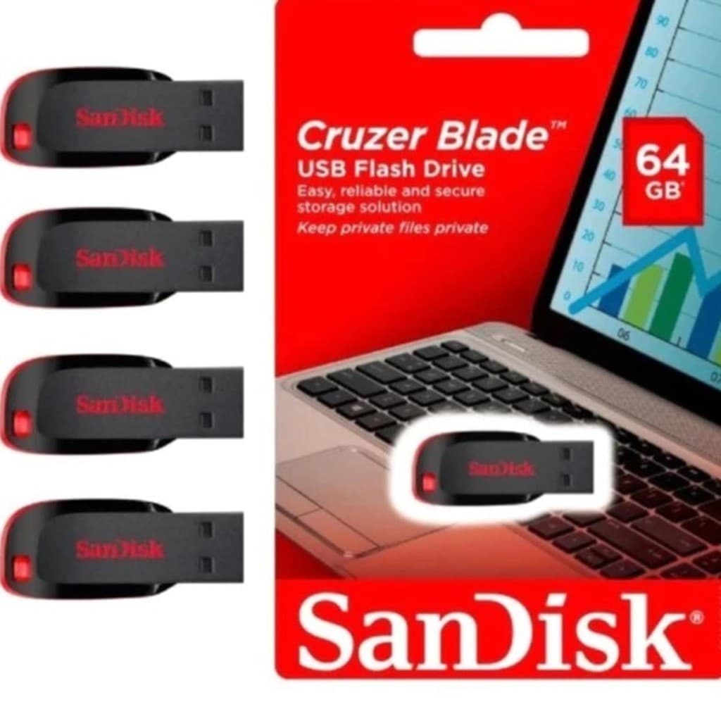 Pen Drives e OTGs USB 8GB 16GB 32GB 64GB Cruzer Lâmina 2.0 Flash Drive Pen Drive