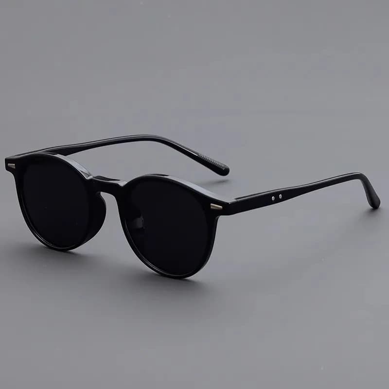 Óculos de sol redondos pequenos para homens e mulheres, proteção UV, proteção solar, moda ao ar livre, óculos para