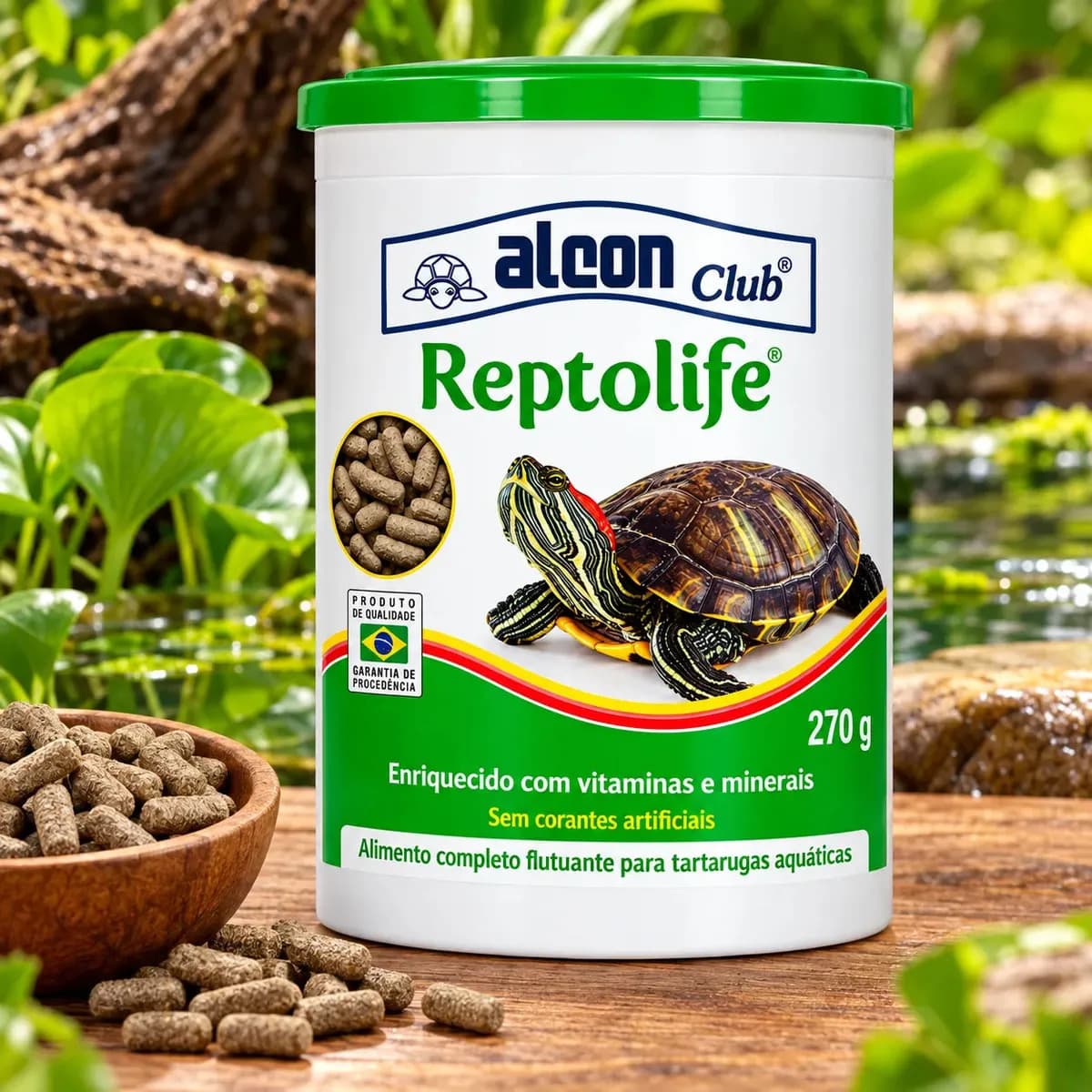 Ração Alcon ReptoLife para Tartarugas 270g — imagem 2