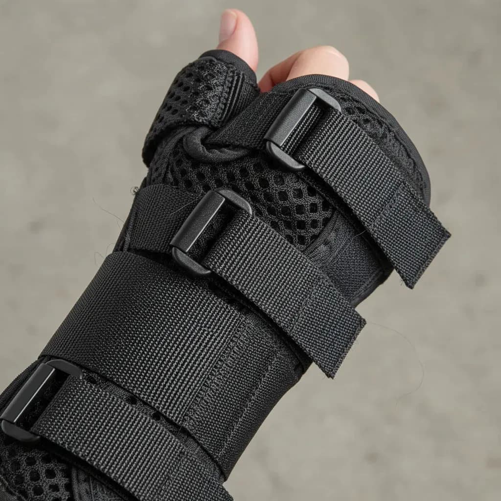 Ortese Comfort Air Hidrolight Polegar Esquerdo Cor Preto Tamanho P — imagem 3