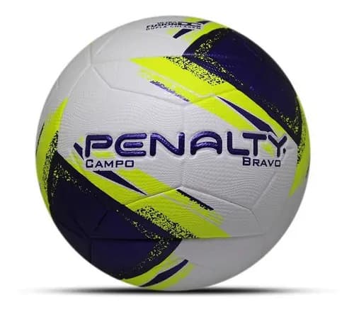 Bola De Futebol De Campo Penalty Bravo Xxi Cor Azul — imagem 5