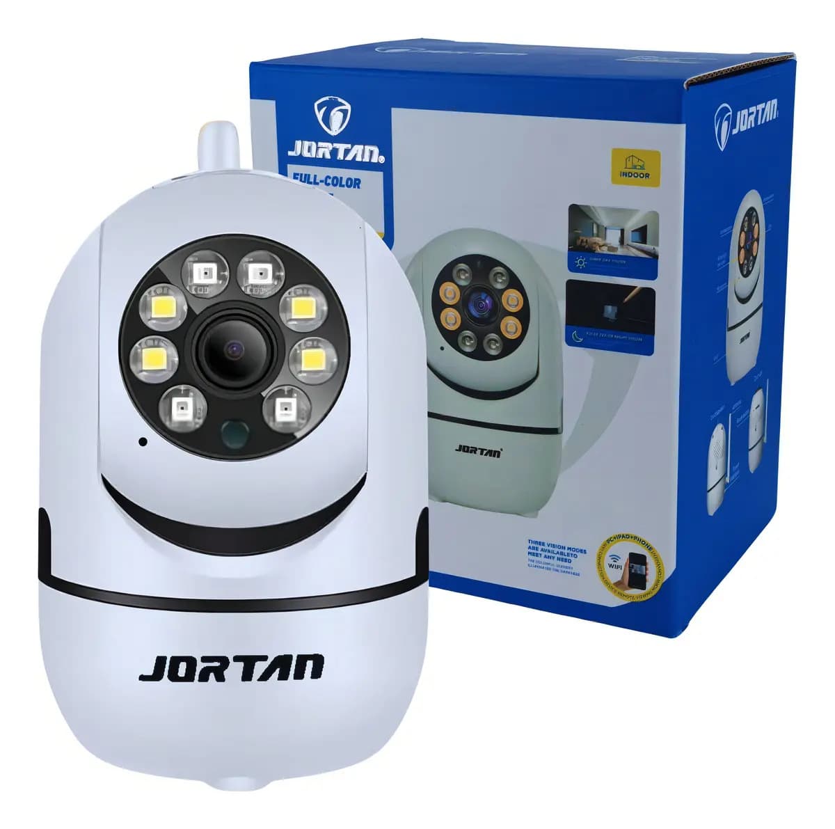 Mini Câmera Ip Wi-fi Yoosee Full Color Com Altotrack Cor Branco