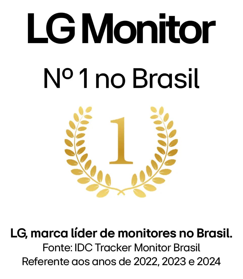 Monitor LG LED 20" - HD+, 75Hz, 2ms, HDMI/VGA, Modo Leitura, Flicker Safe, Black Stabilizer, Dynamic Action Sync, Preto- 20U401A — imagem 2