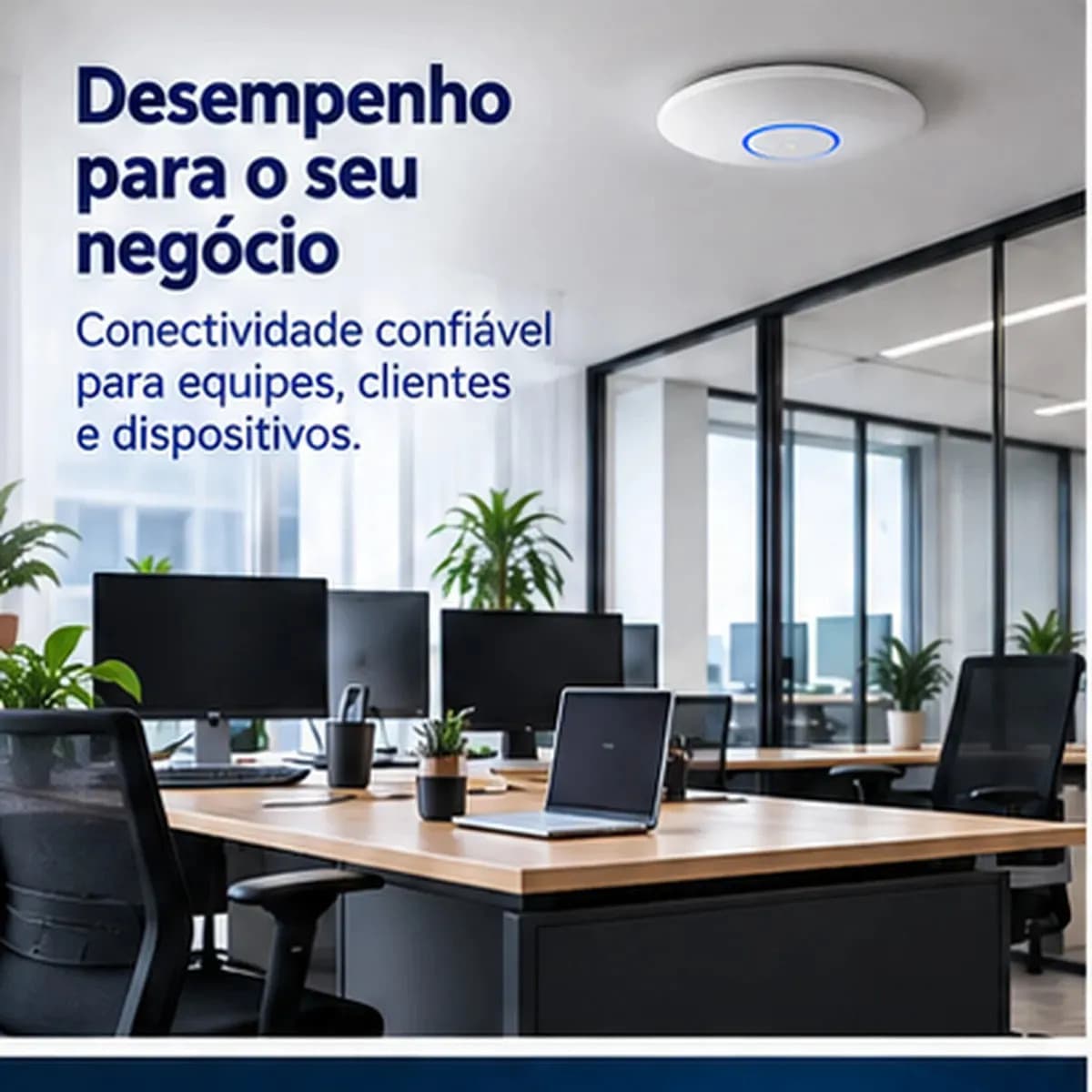 Wifi Access Point Ubiquiti U6+ Unifi + Fonte Poe — imagem 4