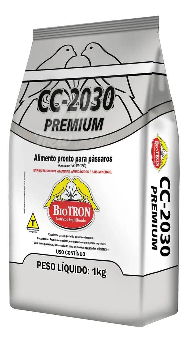 Cc 2030 Premium 1kg - Biotron - Farinhada Para Aves — imagem 5